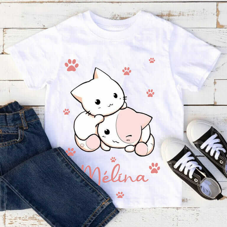 T-shirt Mes petits Chats