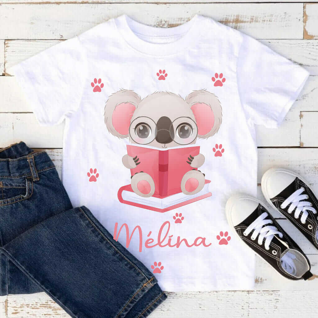 T-shirt Mon koala lecteur