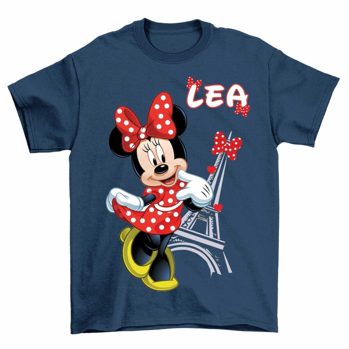 T-shirt Minnie avec prénom