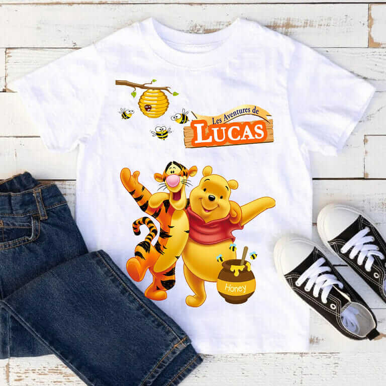 T-shirt Winnie et Tigrou