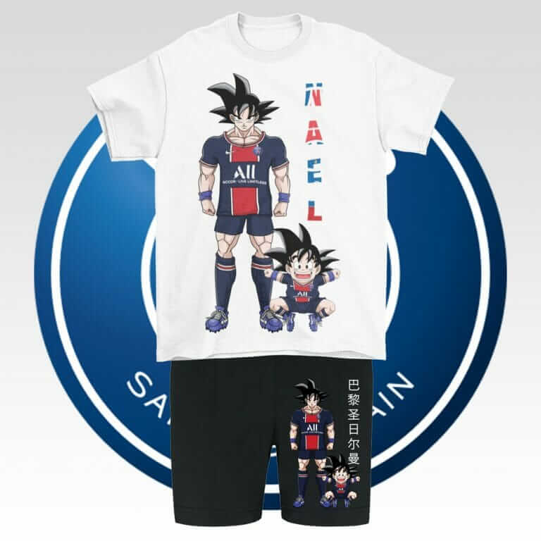 T-shirt et short Son Goku psg