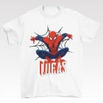 T-shirt et short Spiderman avec prénom