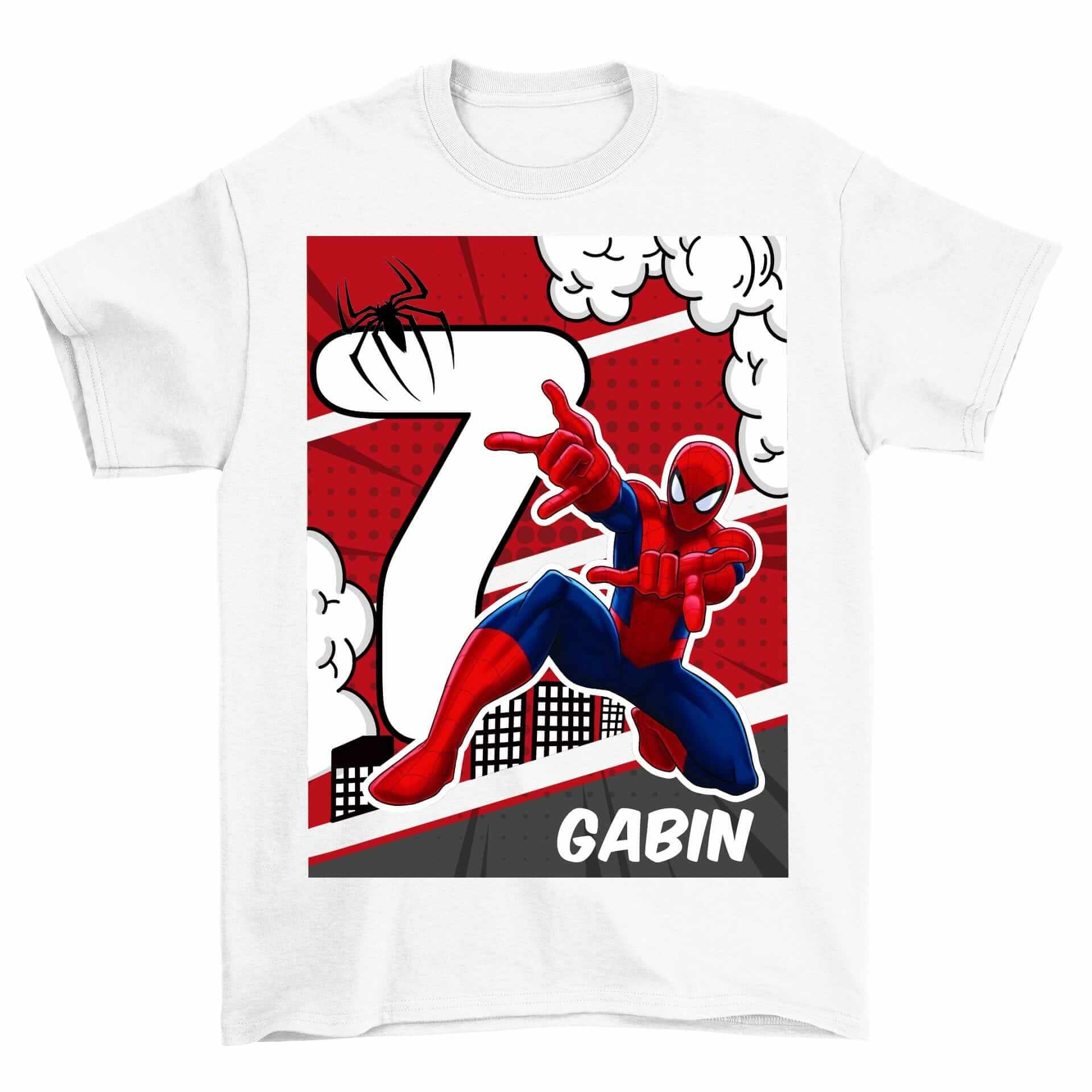 T-shirt anniversaire Spider-Man