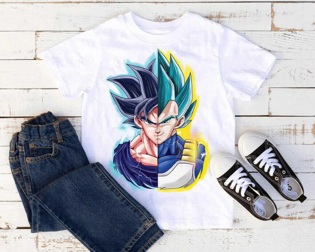 T-shirt Sangoku VS Vegeta