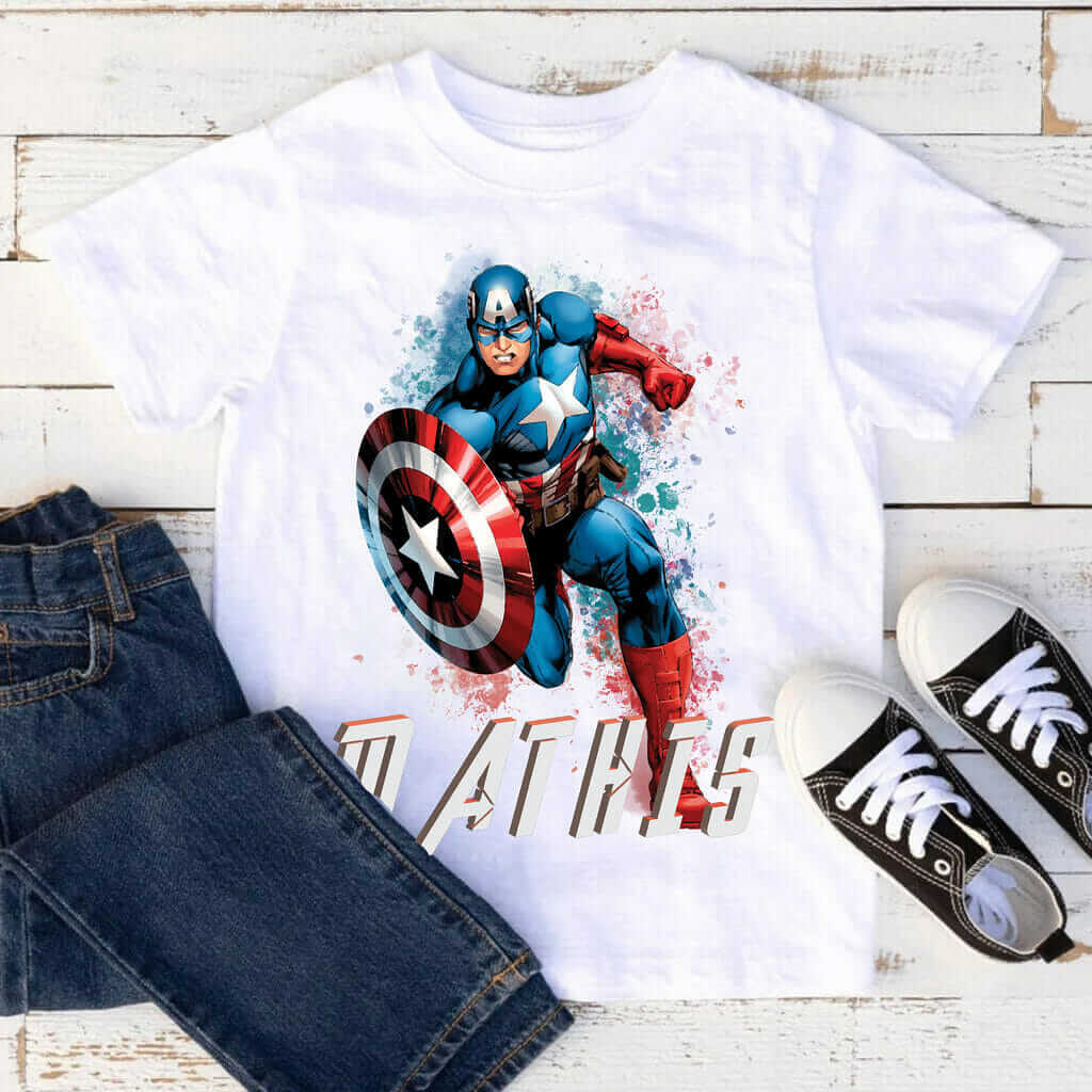 T-shirt Captain America