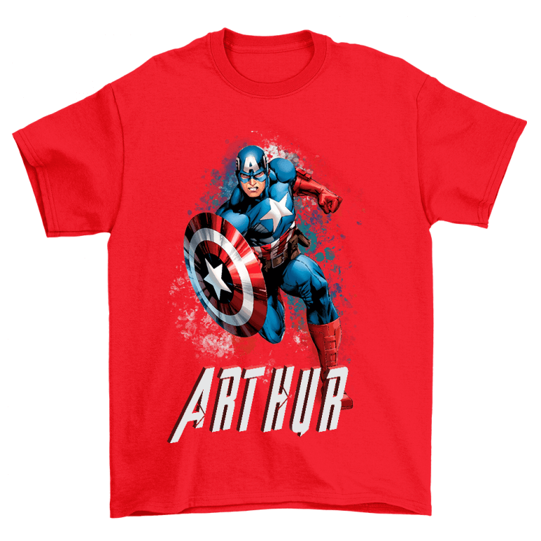 T-shirt Captain America