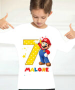 T-shirt Anniversaire Mario