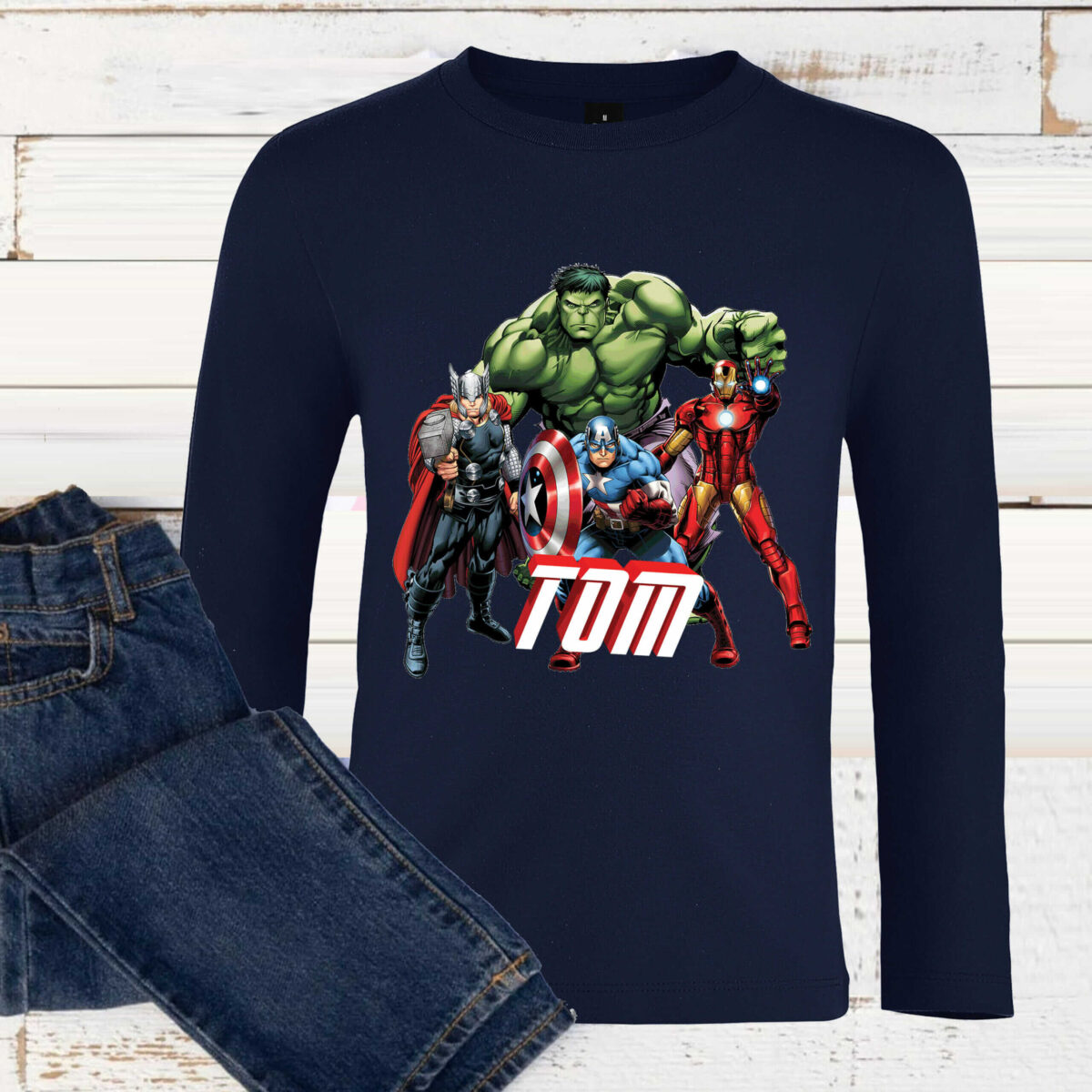 T-shirt Avengers