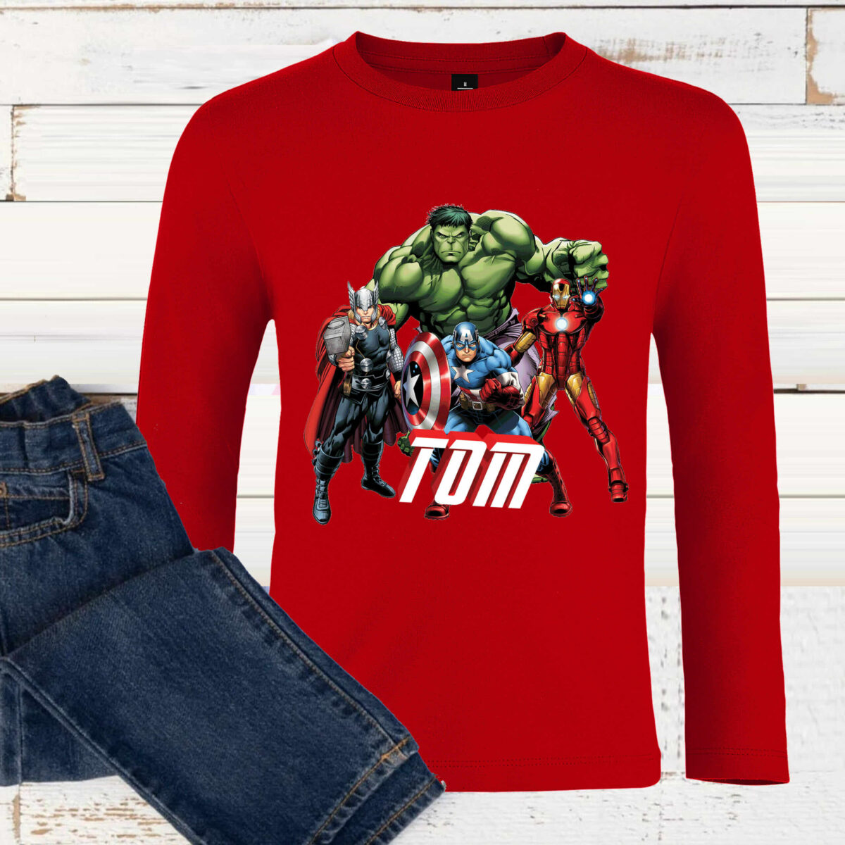 T-shirt Avengers