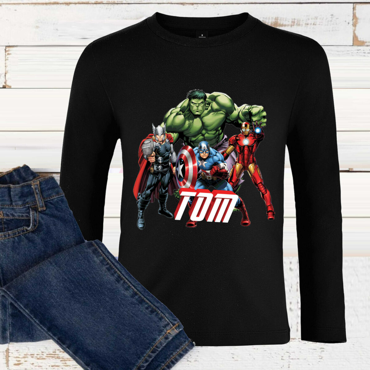 T-shirt Avengers