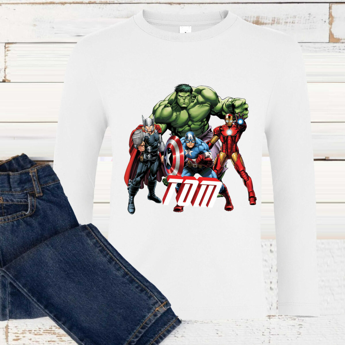 T-shirt Avengers