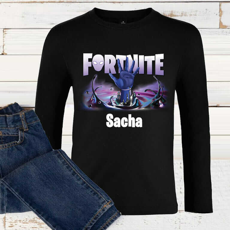 T-shirt Fortnite avec prénom