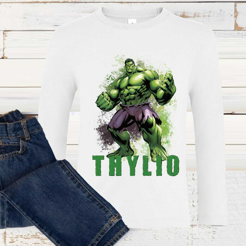 T-shirt HULK Avengers avec prénom