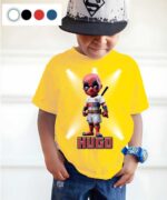T-shirt Deadpool en tenu extérieur PSG - Personnalisable avec un prénom (Copie)