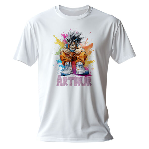 T-shirt Son Goku Artzoku personnalisé
