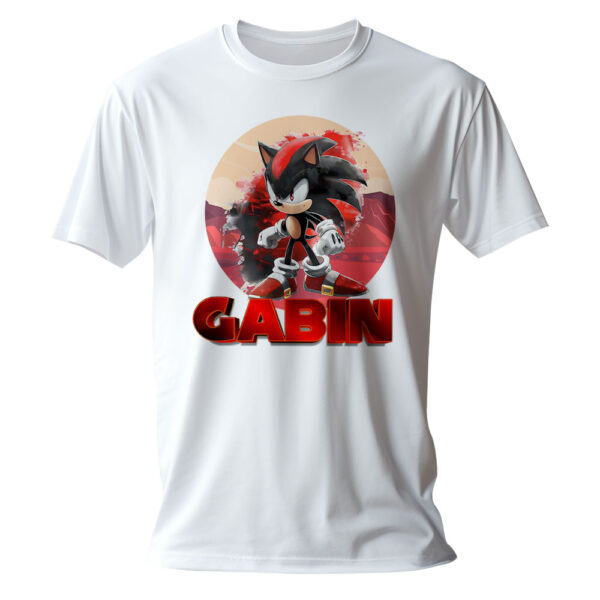 T-shirt Sonic Shadowen personnalisé