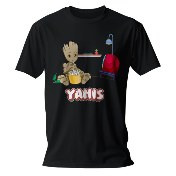 T-shirt Groot Popcornivore personnalisé