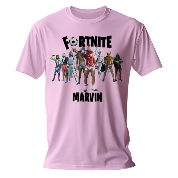 T-shirt Fortnite MarvelCool personnalisé